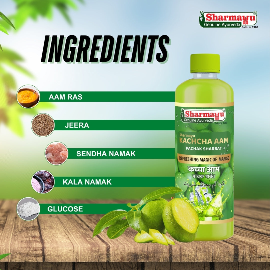 Sharmayu Kachcha Aam Pachak Sharbat