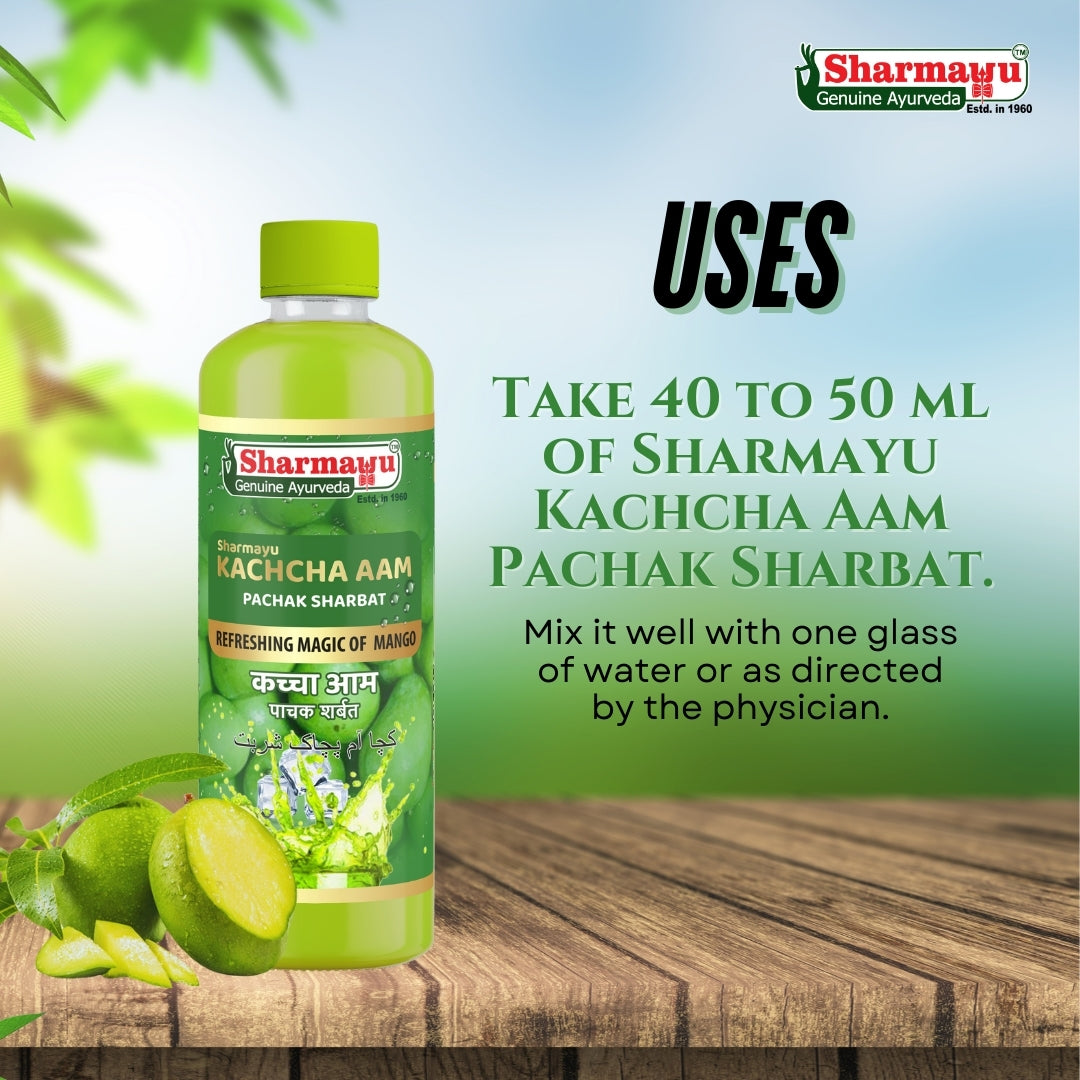 Sharmayu Kachcha Aam Pachak Sharbat