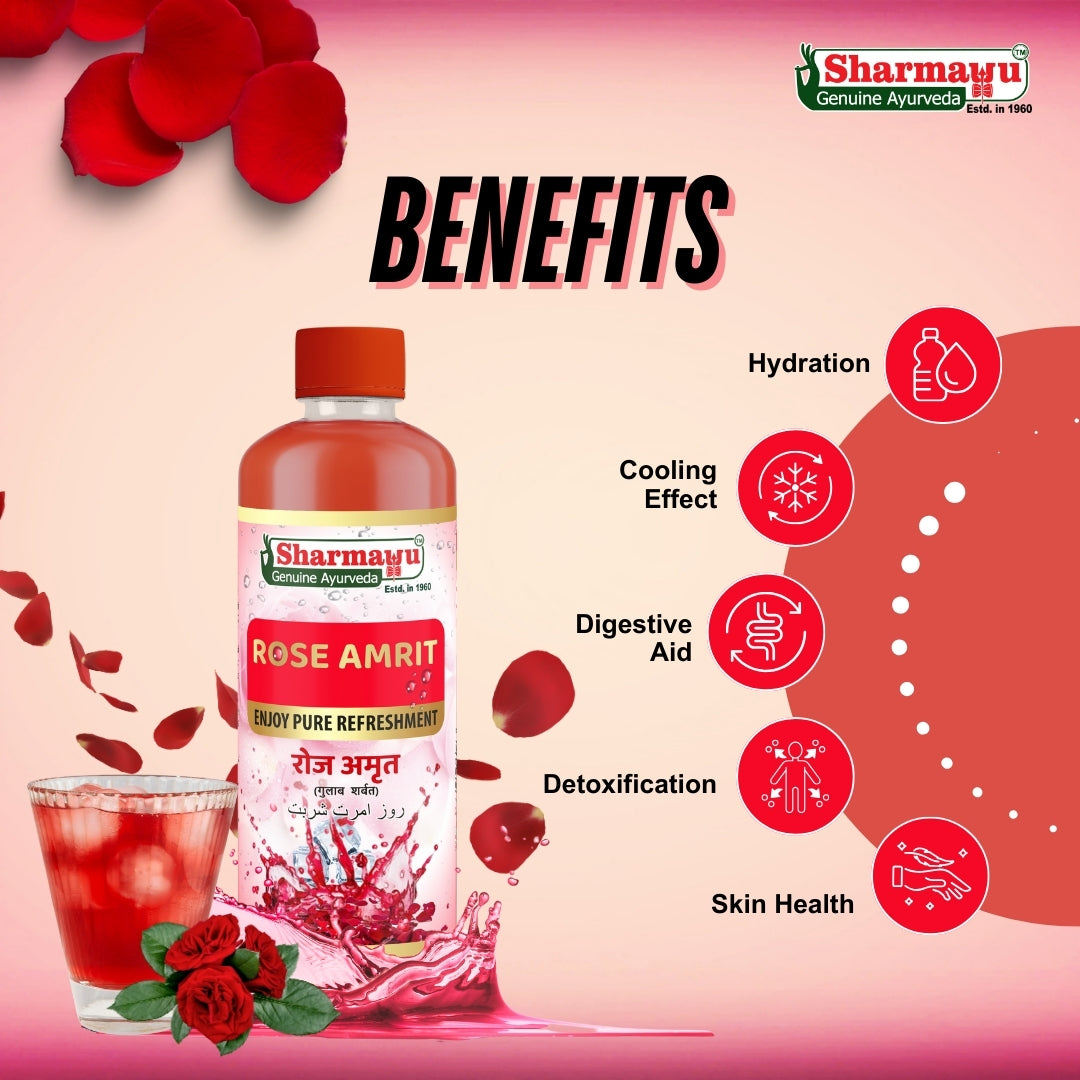 Chandanoshir Pey + Rose Amrit Sharbat