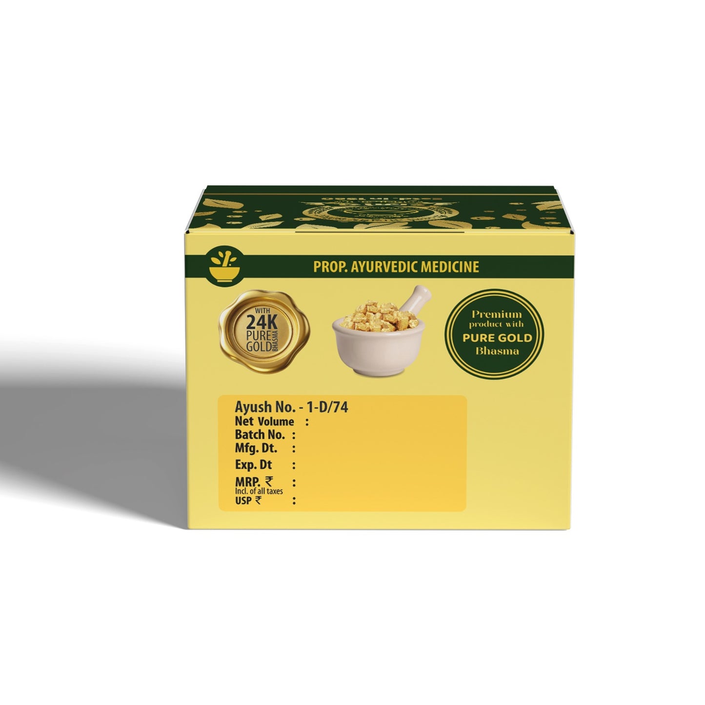 Kam Yog Gold (30 Cap) + V Stambhan Ghan Bati (25 Tab) + S Pushti Gold Capsule (30 Tab)