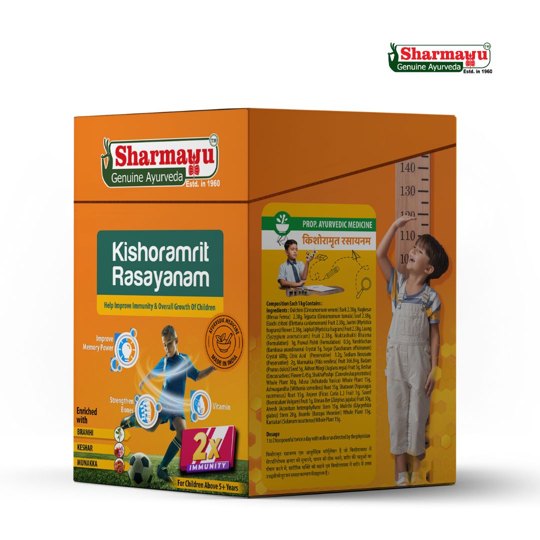 Kishoramrit Rasayanam - Ayurvedic Growth Tonic for Kids (5+ Years)