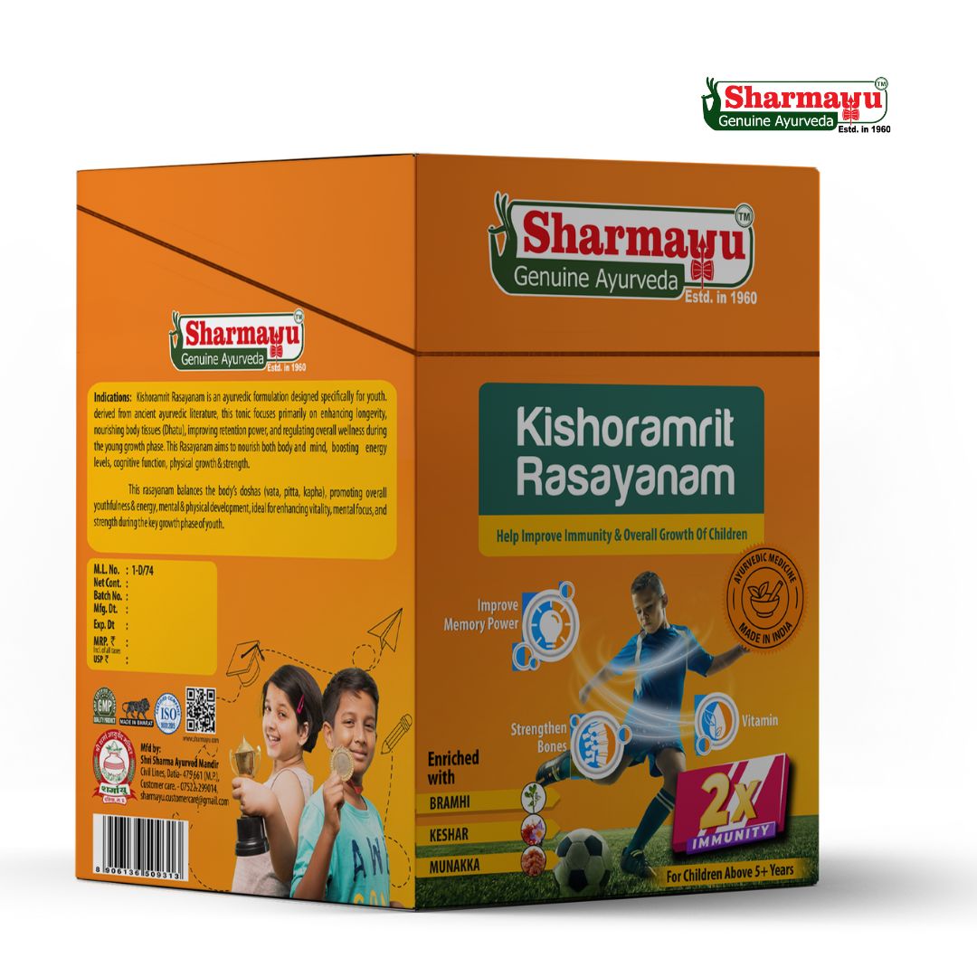 Kishoramrit Rasayanam - Ayurvedic Growth Tonic for Kids (5+ Years)