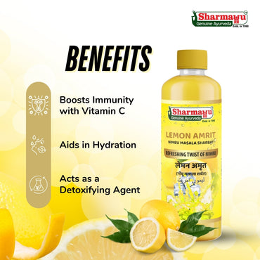 Summer Special - Sharbat Combo (4 Pack) (Rose + Lemon + Khus + Kachcha Aam)