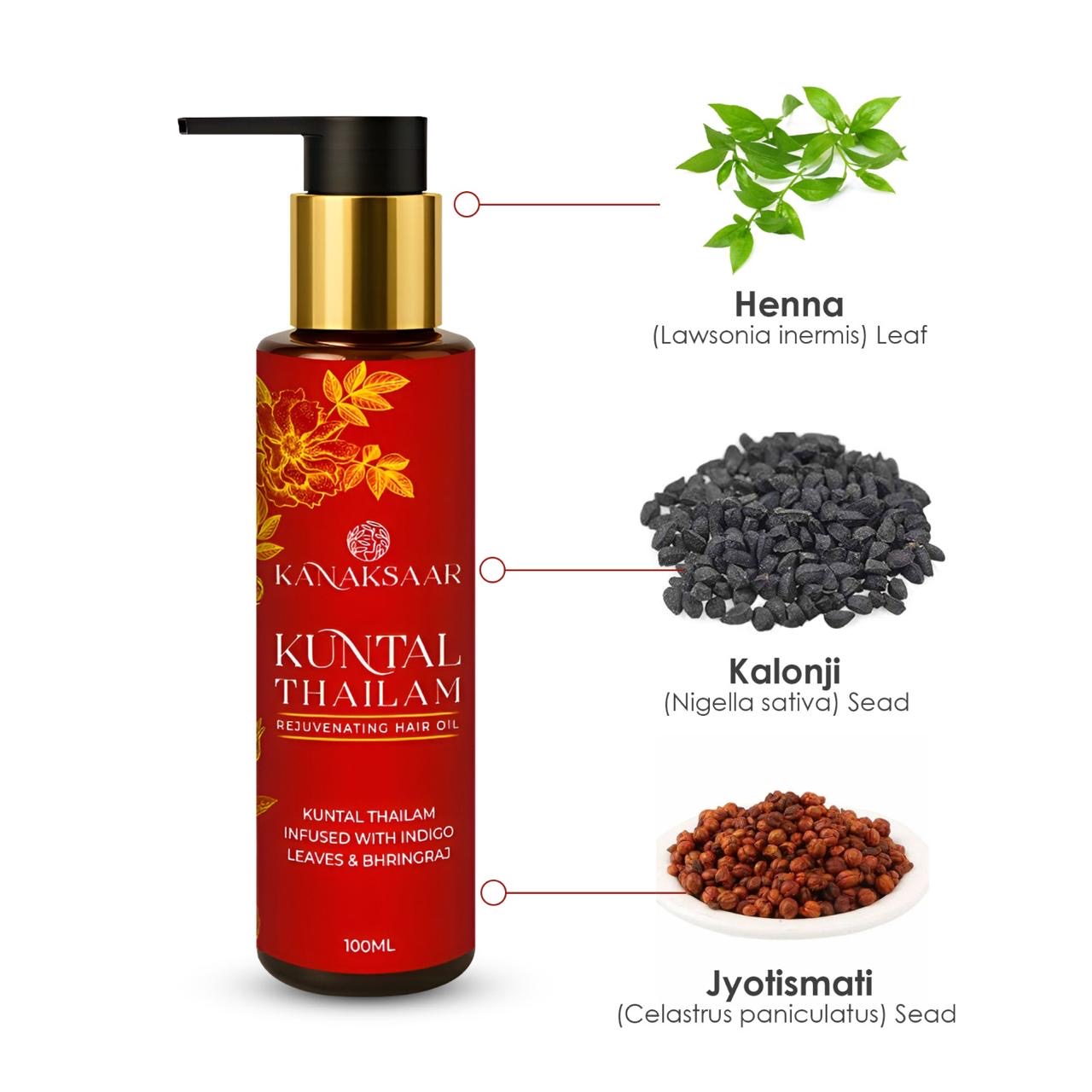 Kuntal Thailam - Kanaksaar by Sharmayu