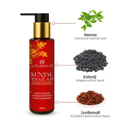 Kuntal Thailam - Kanaksaar by Sharmayu