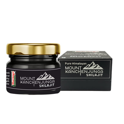 Sharmayu Father's Day Special Combo (Pack of 4) | Mount Kanchenjunga Shilajit 20 g + Shilajit Swarna Shakti Ras 200 g + Swarna Vita Rasayanam 500 g + Shaktipunj Tablets