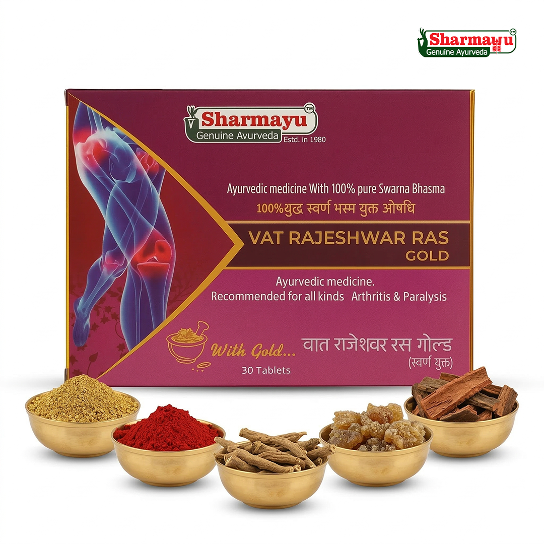 Sharmayu Vat Rajeshwar Ras Gold (30 Tab)