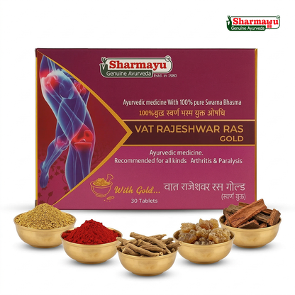 Sharmayu Vat Rajeshwar Ras Gold (30 Tab)