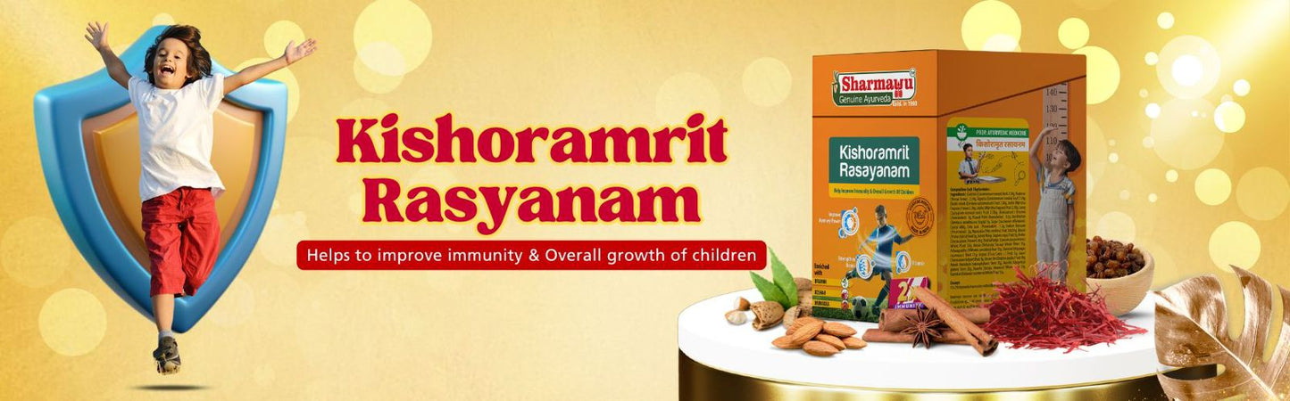 Kishoramrit Rasayanam - Ayurvedic Growth Tonic for Kids (5+ Years)