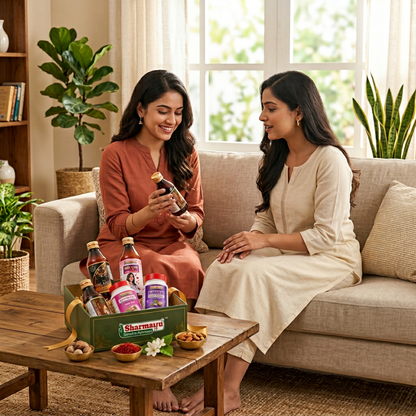 Mother's Day Hamper - Hemo Strong 200 ml + Shilajit Syrup 200 ml + Som Pushpa 200 ml + Supari Pak Strong 100 gm Supari Pak 250 gm +