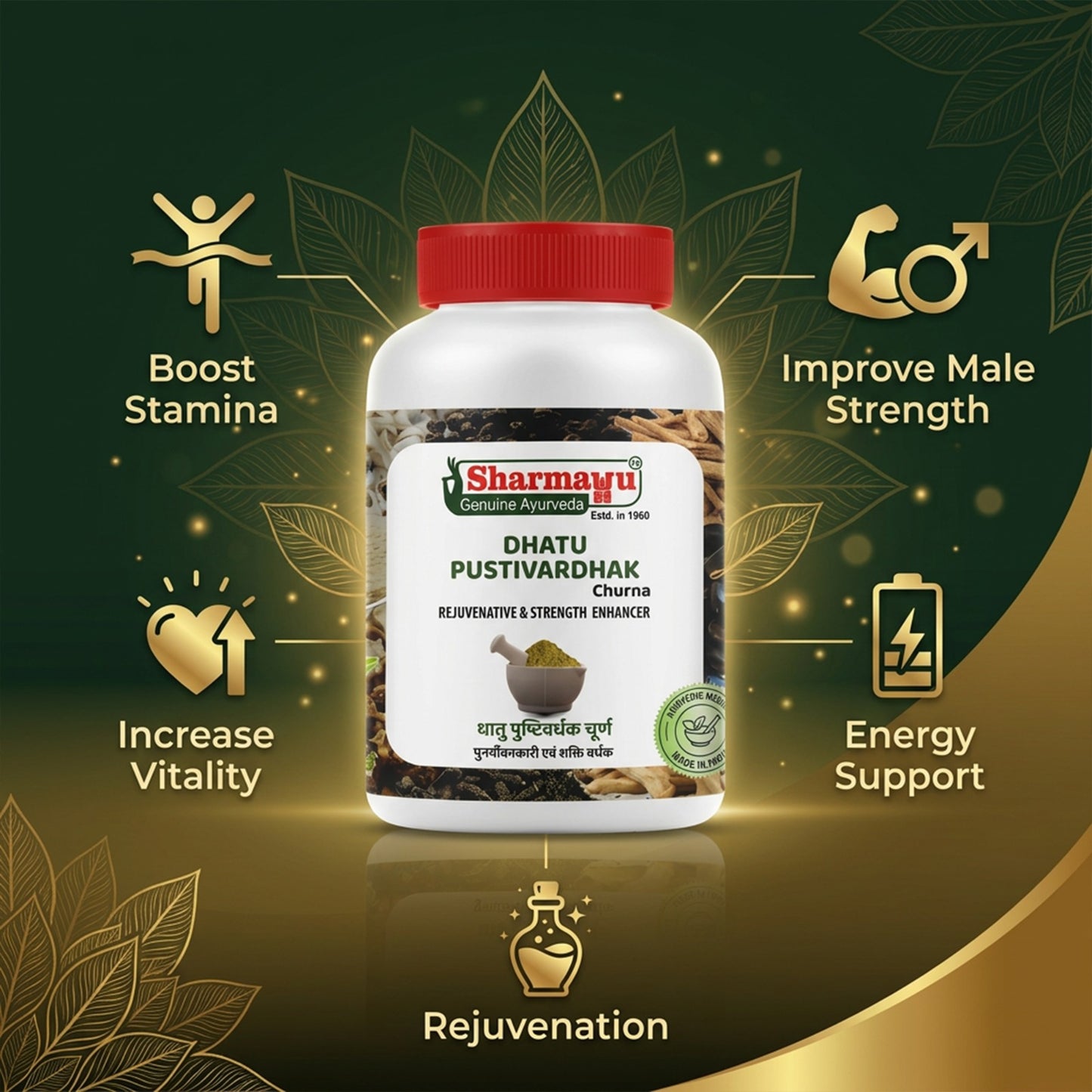Dhatu Pushtivardhak Churna (Dhatupaushtik Churna) 100 GM