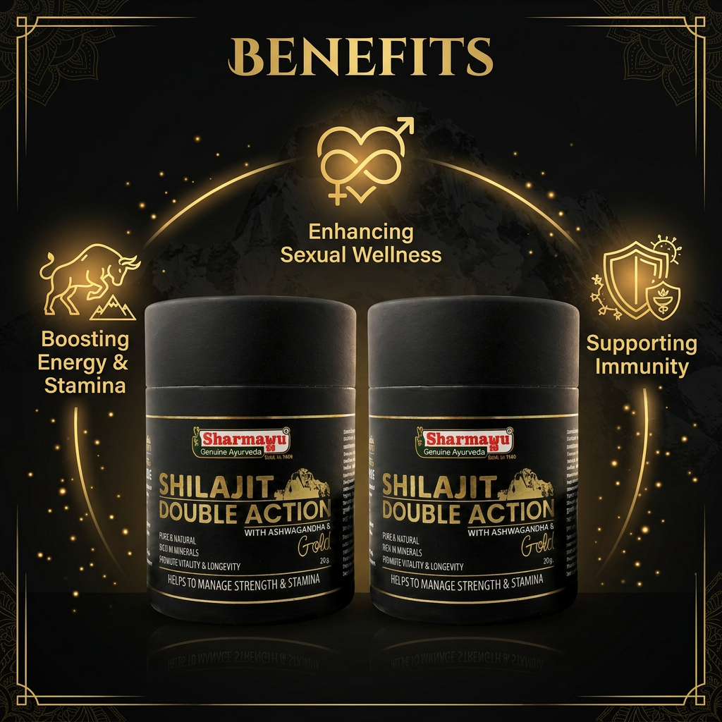 Shilajit Double Action Pack of 2 (20 g each)