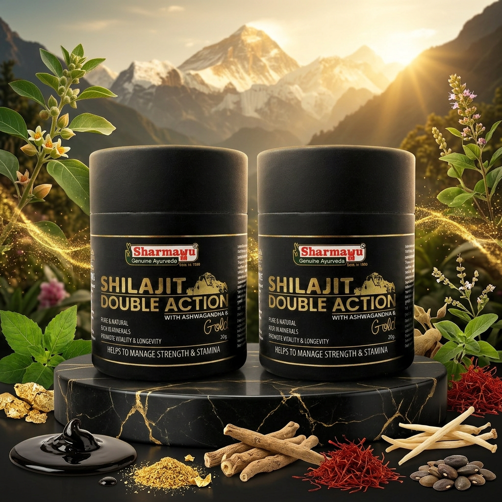Shilajit Double Action Pack of 2 (20 g each)